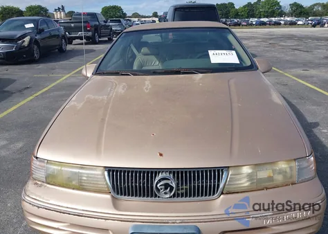1993 Mercury Cougar Xr7 from USA, damaged, VIN 1MEPM6248PH639615